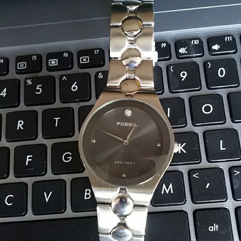 Mens Fossil Stainless Steel Fossil watch...